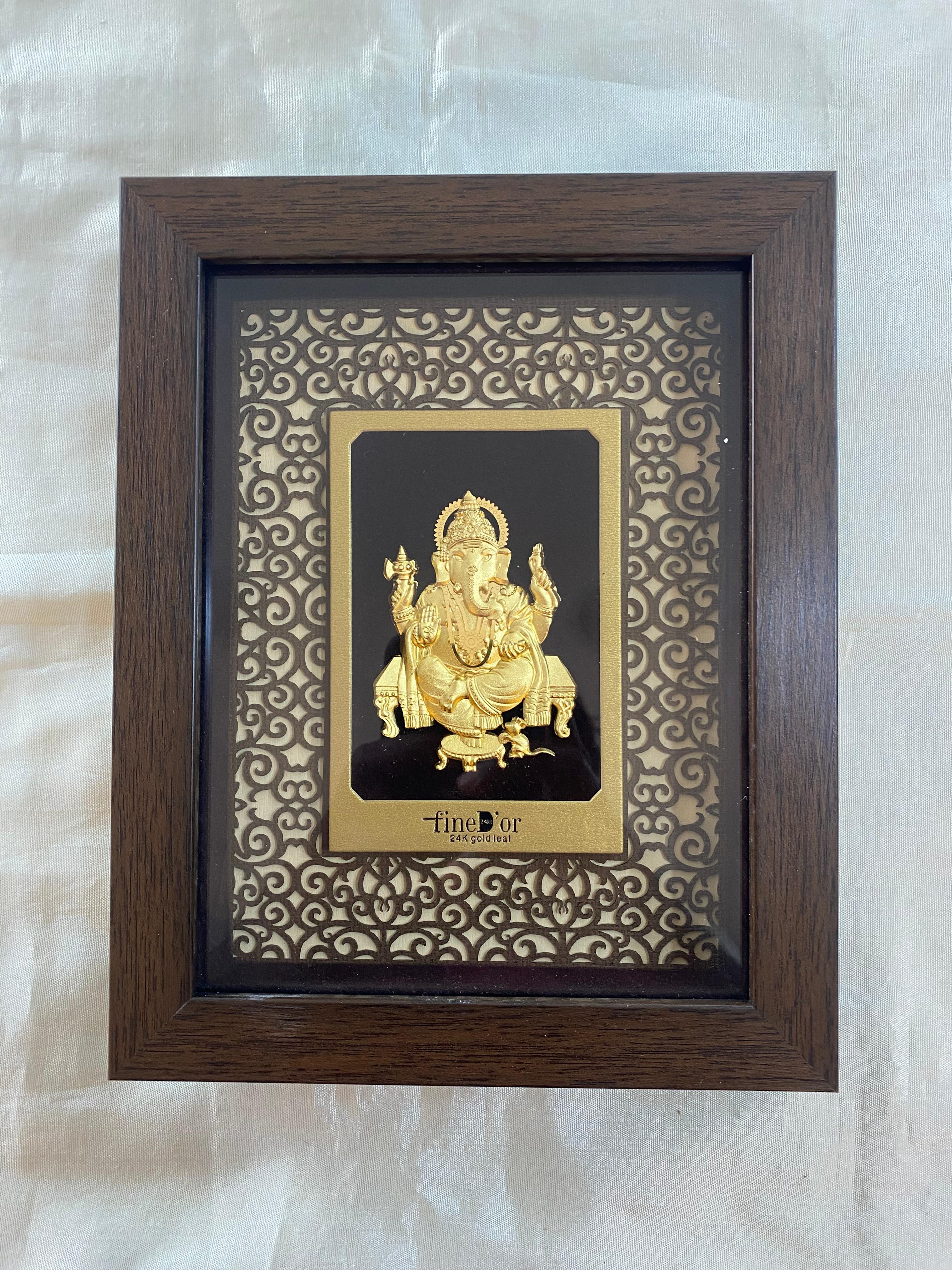 999 Gold Photo Frame